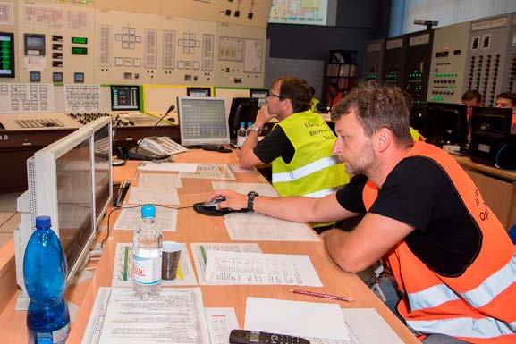 Cvičení se zúčastnilo cca 35 osob z ČEZ (útvar JB, EDU, ETE, D-ČEZ, PVE Dalešice), D-ČEPS Praha, E.ON (CD 110 kv Brno, OR Slavětice, OR Sokolnice, OR Čebín).