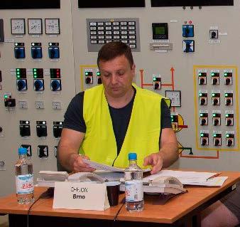 Dle scénáře blackout postihl distribuční soustavu ČR v uzlech R Slavětice, R Čebín a R Sokolnice, čímž došlo k tzv. unit blackoutu na 1. a 2. reaktorovém bloku EDU.