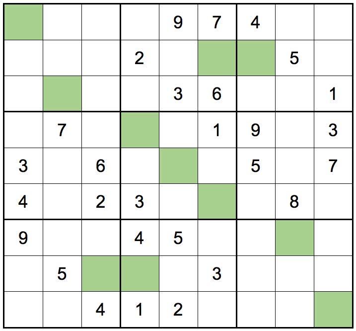 31 Září 2017 Sudoku pro chytré hlavy září 2017 Luštěnina na závěr Zadání: Vyluštěte následující sudoku a zjistěte