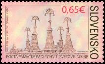 2014, 2. 6. * Pocta pamiatke padlým v 1. svetovej vojne * príležitostná známka * N: P. Augustovič * OF PTC * PL: 10 ZP, TF: 4 PL * papier FLA * KHZ 11 ¾ : 11 ¼ * FDC N: P.