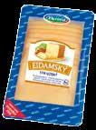 040 EAN: 8594006320665 Eidamský sýr 45 % - plátky 150 g PAO/PPC + PA/PE fólie Ks na paletě: 1 600 EAN: 8594006320306