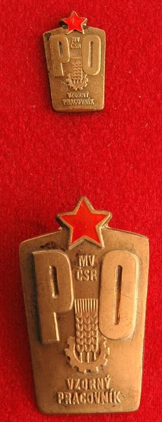 VYZNAMENÁNÍ A ČESTNÉ ODZNAKY ČS. PRACOVNÍKŮ POŽÁRNÍ OCHRANY Z POVOLÁNÍ (3. ČÁST) Československo do roku 1980 Ing.