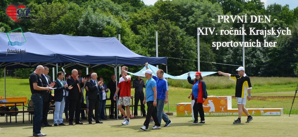 Krajské sportovní hry Sportovní hry Ústeckého kraje uživatelů služeb Domovů se zdravotním postižením se konaly pod záštitou hejtmana Ústeckého kraje pana Oldřicha Bubeníčka, v termínu od 13. 16. 6.