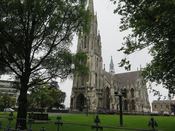 město Dunedin.