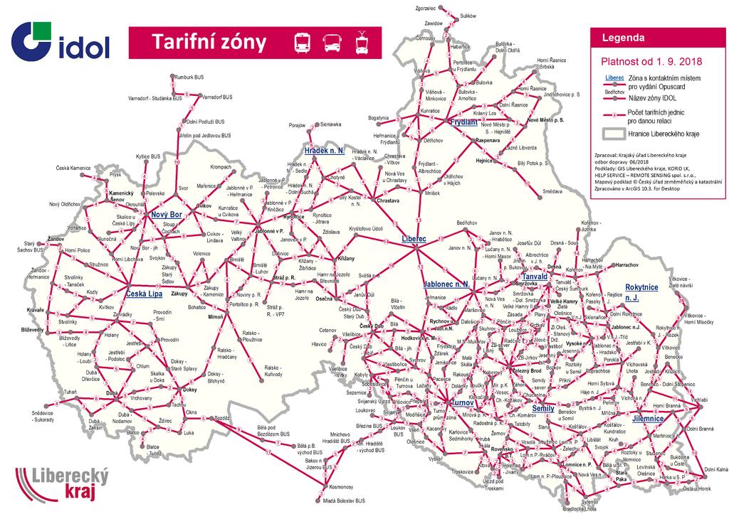 TARIF IDOL PLATÍ OD 1.