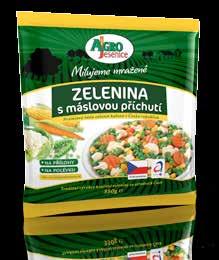 Mexico Složení: mrkev, fazole zrno červená, hrášek, kukuřice, cibule, paprika zeleninová, fazolové lusky EAN sáčku: 8590186264171 Minestrone Složení: mrkev, brambory, hrášek, cuketa, rajčata, kapusta
