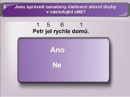 správnou odpovědí a jednu otázku s odpovědí krátkým textem.