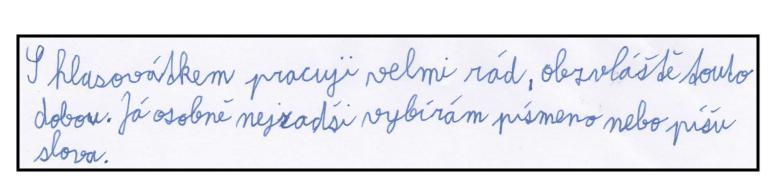 práci s