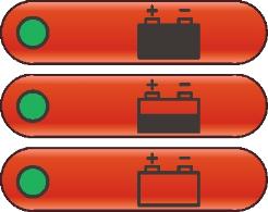 Popis Poznámky - posun kurzoru na displeji - výběr dalšího zobrazení - potvrzení výběru - zelená LED kontrolka indikující napájení 230V AC - žlutá LED kontrolka indikující překročení výstupního