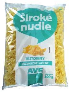 AVE Široké nudle