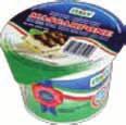 12 ks / trvanlivost 28 dní Ricotta 200 g syrovátkový sýr 18,0 bal.
