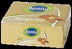 Tuky na pečení a margaríny Remia Gold na pečení 250g Pečení je zábava Základní ingredience s máslovou příchutí, mléčnou syrovátkou a 82% tuku vhodné pro pečení slaných i sladkých druhů pečiva vysoký