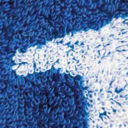 Significant design into all area of towel or bathtowel.