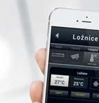ovladač skleněná jednotka dotyková jednotka mobil inels Touch BMS software