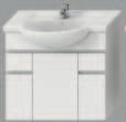 Koupelnová série Lyra plus umyvadla a umývátka š. 50, 55, 60, 65 a 80 cm 55 x 45 cm 60 49 cm 65 52 cm 80 48 cm š. 45 cm š. 40 cm klozety WC sedátka bidety hl. 49 cm hl. 53 cm v. 40 cm hl. 54 cm hl.