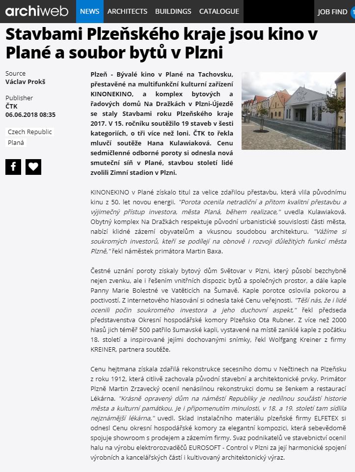 Zdroj: archiweb.cz Datum: 06.06.2018 https://archiweb.