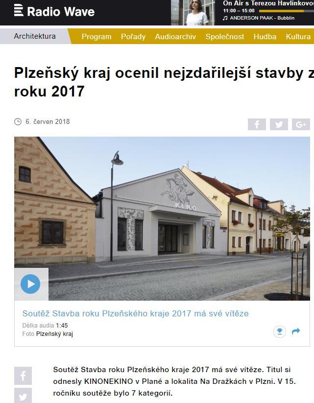 Zdroj: waverozhlas.cz, rozhlas.cz Datum: 06.06.2018 https://wave.