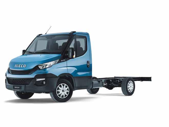 1 600 kg nabízí robustnost a komfort ve spojení s vynikající flexibilitou pro výrobu karosérií.