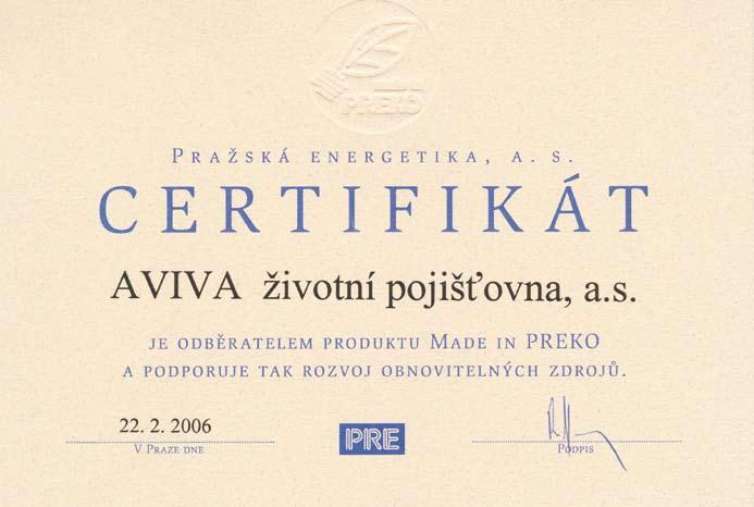 Aviva životní pojišťovna, a.s.