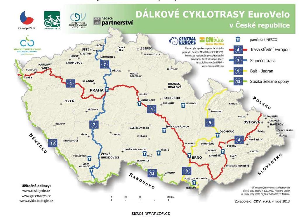 3. ZÁKLADNÍ ÚDAJE O MĚSTĚ A OKOLÍ VE VAZBĚ NA CYKLISTICKOU DOPRAVU Základní údaje: - Statutární město Ostrava je třetí největší město České republiky, krajské město, ležící v rámci průmyslové oblasti