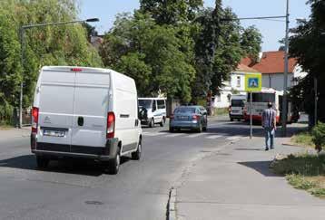 vybrané akce plně na území MČ Praha 15 / centrální oblast Hostivaře Pražská x K Horkám podnět BSP 137 / 2016 oproti předloženému konceptu žádoucí řešit v širších vztazích jako součást chráněné pěší a