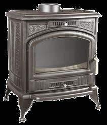 tah komínu 10 Pa KOZA K6 13 053 Kč GAIA 6 kw Rozměry (š x v x h) 495 x 906 x 468 mm Průměr kouřovodu Ø 120 mm Hmotnost