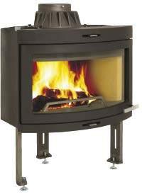 Krbové vložky F 107 - s bočním prosklením HEAT 2G 42.50.