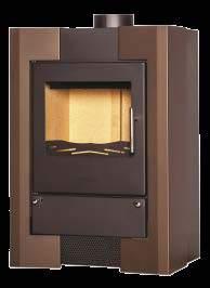 palivo dřevo, hnědé uhlí litinová ETNA 31 990 Kč 13 kw Rozměry (š x v x h) 556 x 1004 x 399 mm
