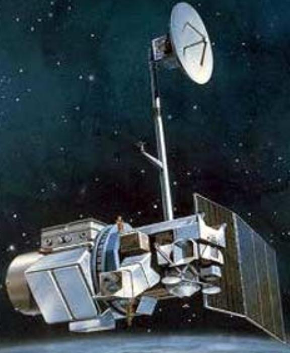 první geodetická družice ANNA I B určené pro budování