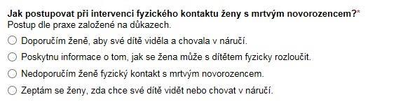 Evaluace kurzů Evaluační dotazník