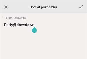 Nástroje 2 Klepněte na zadejte poznámku a klepnutím na ji uložte.