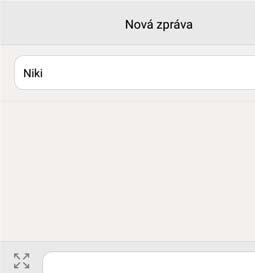 Zprávy a e-mail Odeslání zprávy Obohaťte zprávy přidáním emotikonů, obrázků, videí, hudby, nahrávek a dalších položek. 1 Otevřete SMS a MMS. 2 V seznamu vláken zpráv klepněte na.