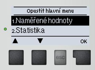 Ovládání regulátoru E.