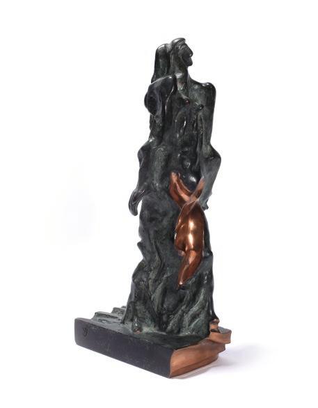 2012 Benátky 1965, bronz, v. 26 cm, sign.