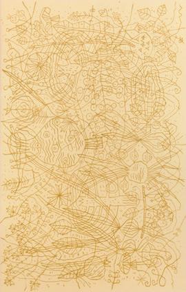 *1923 Bez názvu tuš, akvarel, papír, 40,5 30 cm,