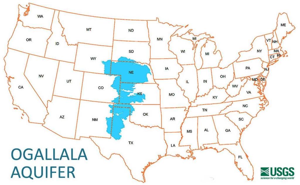 (Wyoming, Colorado, Nové Mexiko,Texas,