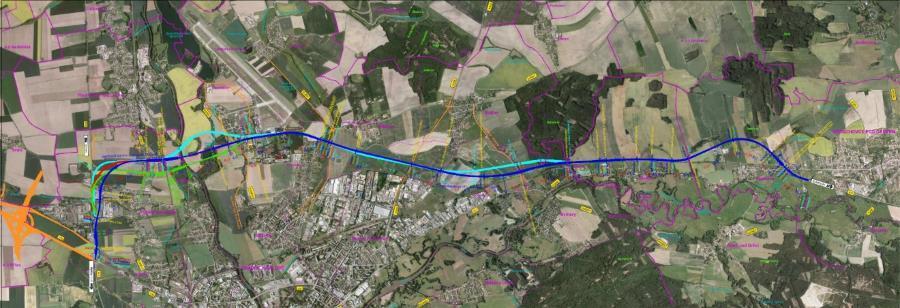 Severní tangenta - je přeložkou silnice I/11 v úseku Třebechovice pod Orebem Hradec Králové (u ČKD). - se napojuje na svém východním konci u Třebechovic p. O. na původní trasu silnice I/11 ve směru na Týniště n.