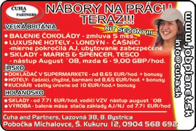 ubytovanie 74-0090 XX33 33-0287X33 PRÁCA EXPRES SR, R aj v celej EÚ, USA a Austrálii. Napr.