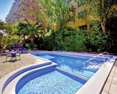Španělsko Blanes HOTEL BOIX MAR DÍTĚ DO 13 LET POBYT ZDARMA 100 m POLOPENZE 10% 7x ubytování s polopenzí dle termínu, služby delegáta POLOHA příjemný desetipatrový hotel je situován cca 60 m od