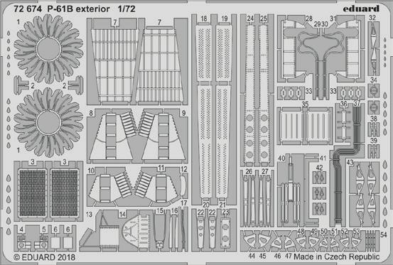 BIG72140 P-61B 1/72 Hobby Boss 72674