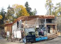 VÝSTAVBA A ÚDRŽBA Stavební práce realizované na úseku údržby a výstavby Investiční akce: Nejvýznamnější akcí roku 2017 byla stavba pavilonu Afrika 2 Kalahari.