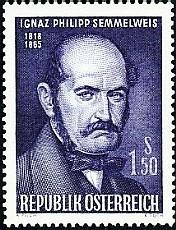 Ignaz Fülöp Semmelweis (1. července 1818 Budín, dnes Budapešť 13. srpna 1865 Döbling, dnes Vídeň) maďarský lékař pracující v porodnictví Vyslovil teorii, že tzv.