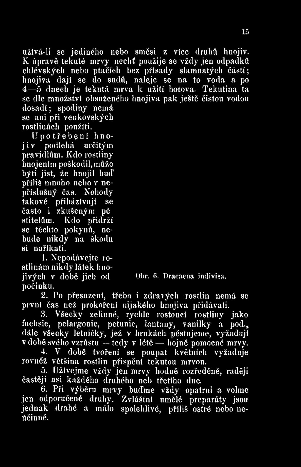 Nehody takové přiházívaji se často i zkušeným pě stitelům. Kdo přidrží se těchto pokynů, nebude nikdy na škodu si nařikati. 1.