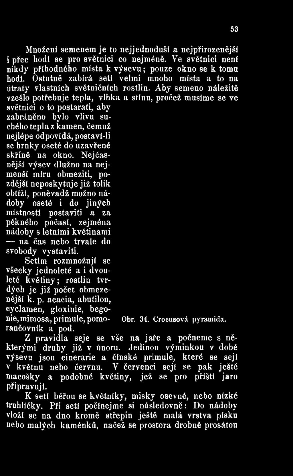 z kamen, čemuž nejlépe odpovídá, postavi-li se hrnky oseté do uzavřené skříně na okno.