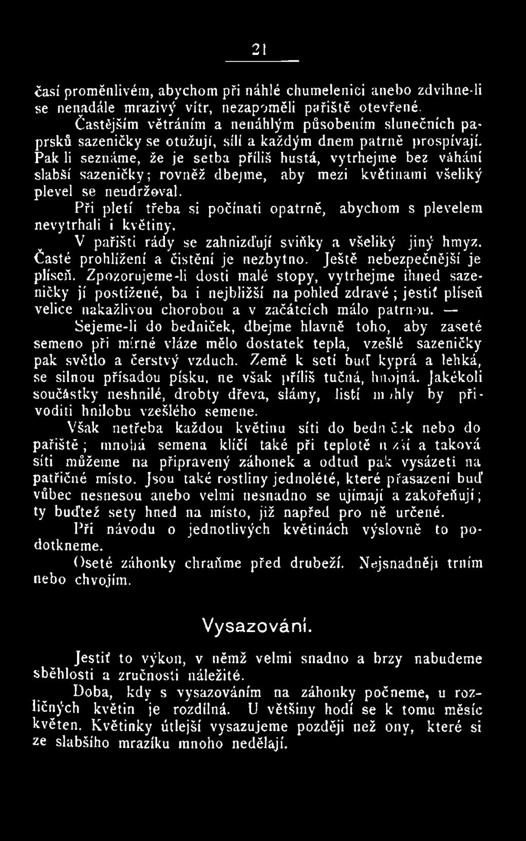 Ještě nebezpečnější je plíseň.