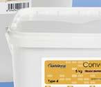1 kg Convertin Hart DE4511210 164,- 5 kg Convertin Hart DE4511215 689,- 20 kg Convertin Hart