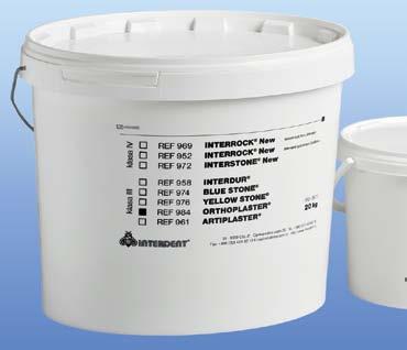 5 kg Artiplaster IN0959 617,- 20 kg Artiplaster IN0961 1.