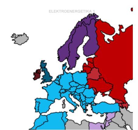 regionální a lokální distribuční soustavy pro rozvod a užití elektrické energie.