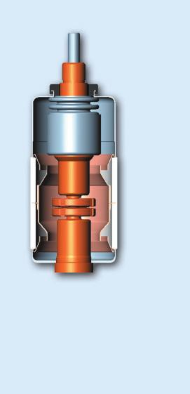 POPIS Vakuové zhášedlo 1 2 3 4 5 6 7 8 9 10 Spirálová geometrie kontaktů vakuových zhášedel ABB Speciální geometrie spirálových kontaktů vytváří radiální magnetické pole ve všech plochách sloupce