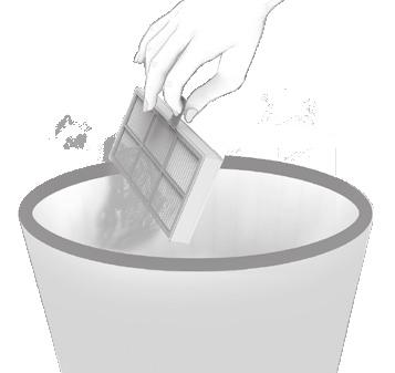 Důležité: Dvířka filtru nepůjdou